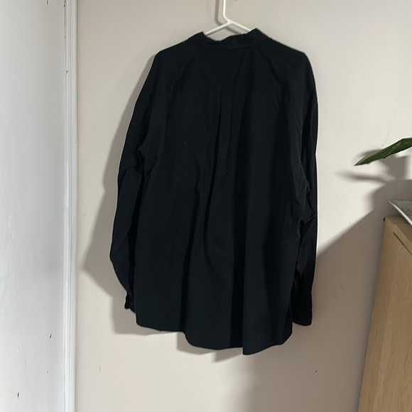 Black Men’s Dress Shirt size 4xl - Picture 4 of 4